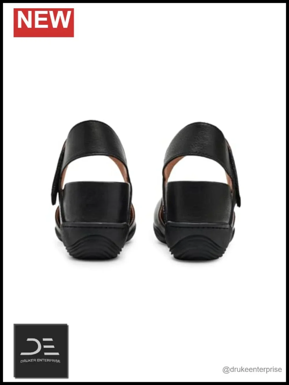 Jambu Nia Womens Leather Strappy Wedge Sandals Hook-and-Loop Closure